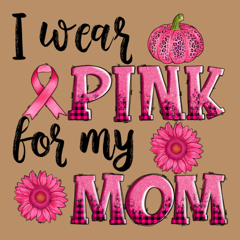 I Wear Pink For My Mom Sunlower And Pumpkin Vintage Hoodie by AdoDesignShop | Teevron
