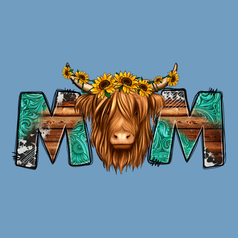 Highland Cow Mom Urban Heavy Tee by Jasminsmagicworld | Teevron