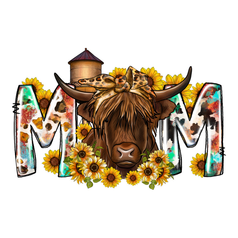 Mom Highland Cow Premium Tee by RacoonDesign | Teevron