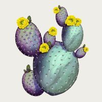 Opunthia Santa Rita Cactus Zipper Hoodie | Teevron
