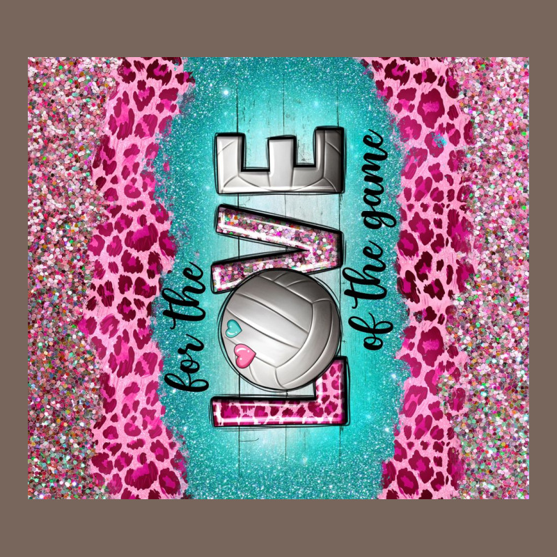 For The Love Of The Game With Volleyball Tumbler Tbs Premium Hoodie by TumblerDesignByShophia | Teevron