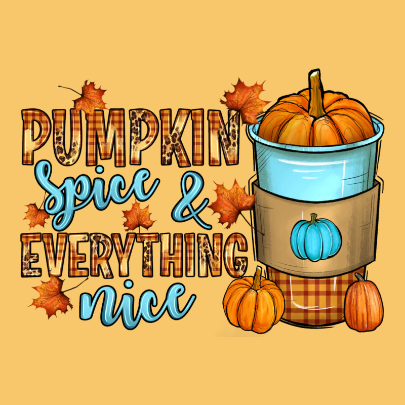 Pumpkin Spice And Everything Nice Vintage Hoodie by RanaPortraitStore | Teevron