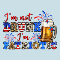 I'm Not Drunk I'm Patriotic Zillion Ladies Tee | Teevron
