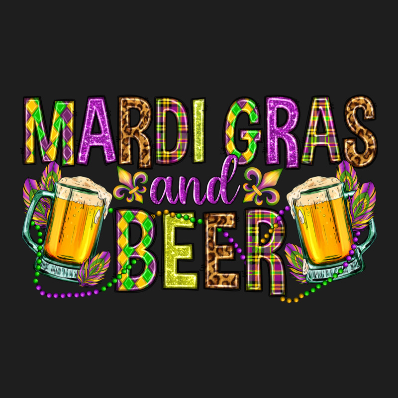 Mardi Gras And Beer Heavyweight Hoodie by NancyCooperArtShop | Teevron