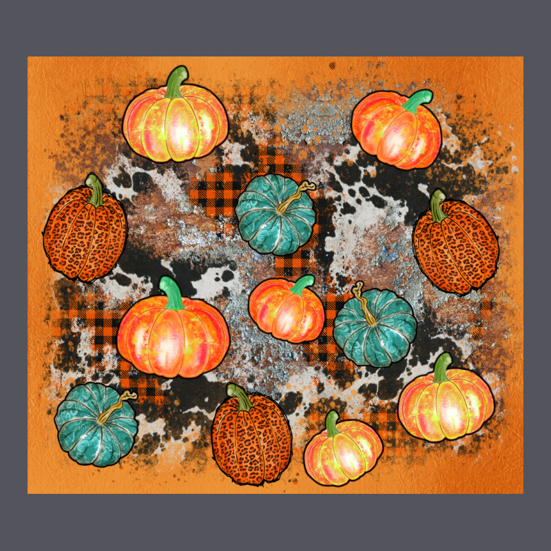 Cowhide Pumpkin Vintage Hoodie by AdoDesignShop | Teevron