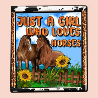 Western Just A Girl Who Loves Horses Urban Hoodie | Teevron