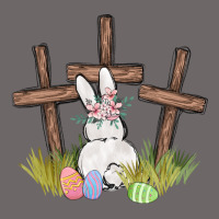 Floral Watercolor Easter Bunny Cross Classic Tee | Teevron