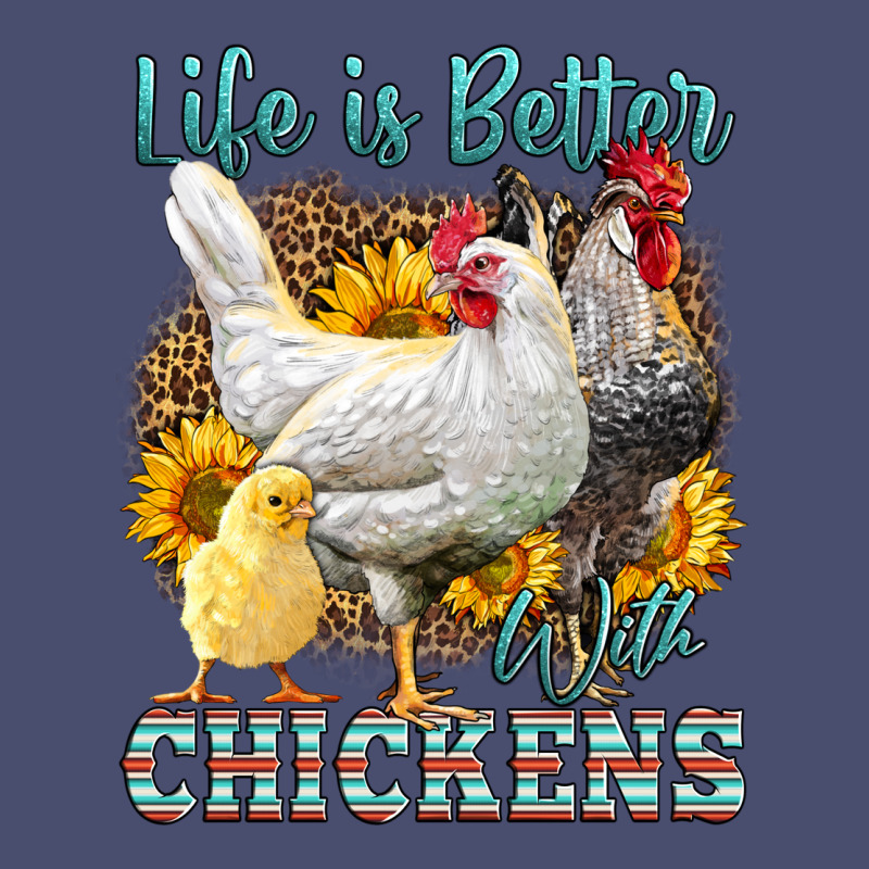 Western Life Is Better With Chickens Vintage Tee by LillyAllenDesigns | Teevron
