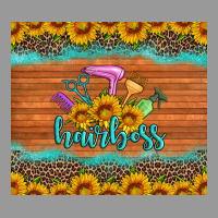 Hairboss 200z Skinny Sunflowers Leopard Hairdresser Vintage Hoodie | Teevron