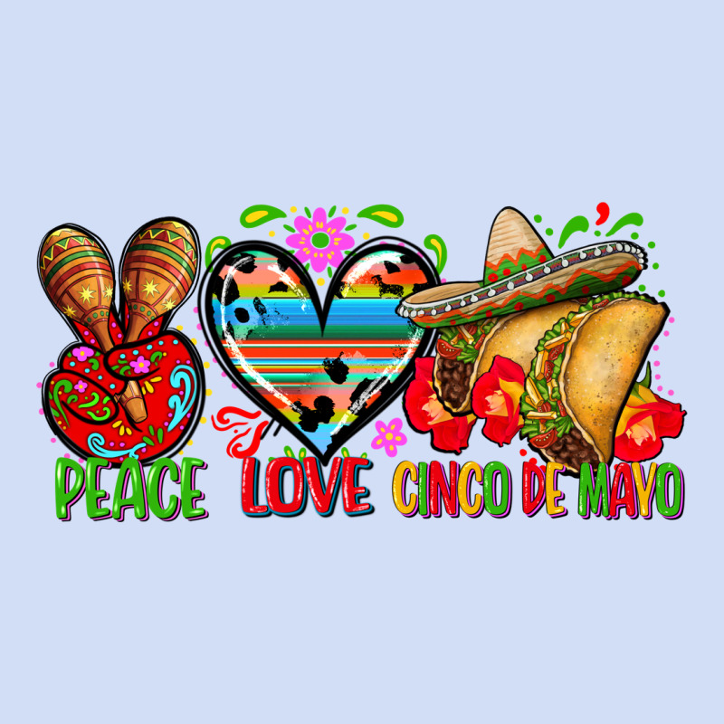Peace Love Cinco De Mayo Urban Hoodie by FaDigitalArtStudio | Teevron