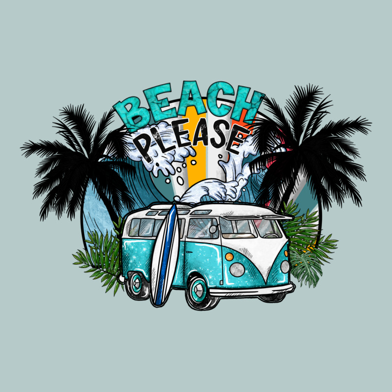 Beach Please Heavy Core Tee by SublimationCraftShop | Teevron