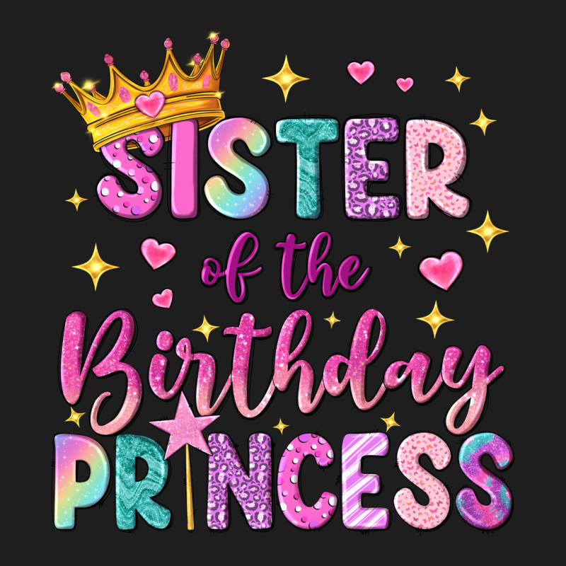 Sister Of The Birthday Princess Heavyweight Hoodie by NancyCooperArtShop | Teevron