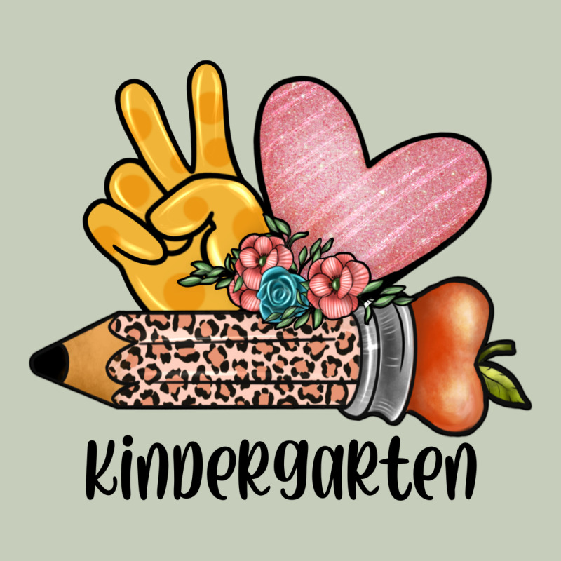 Peace Love Kindergarten Ladies Tee by JahusDesignShop | Teevron