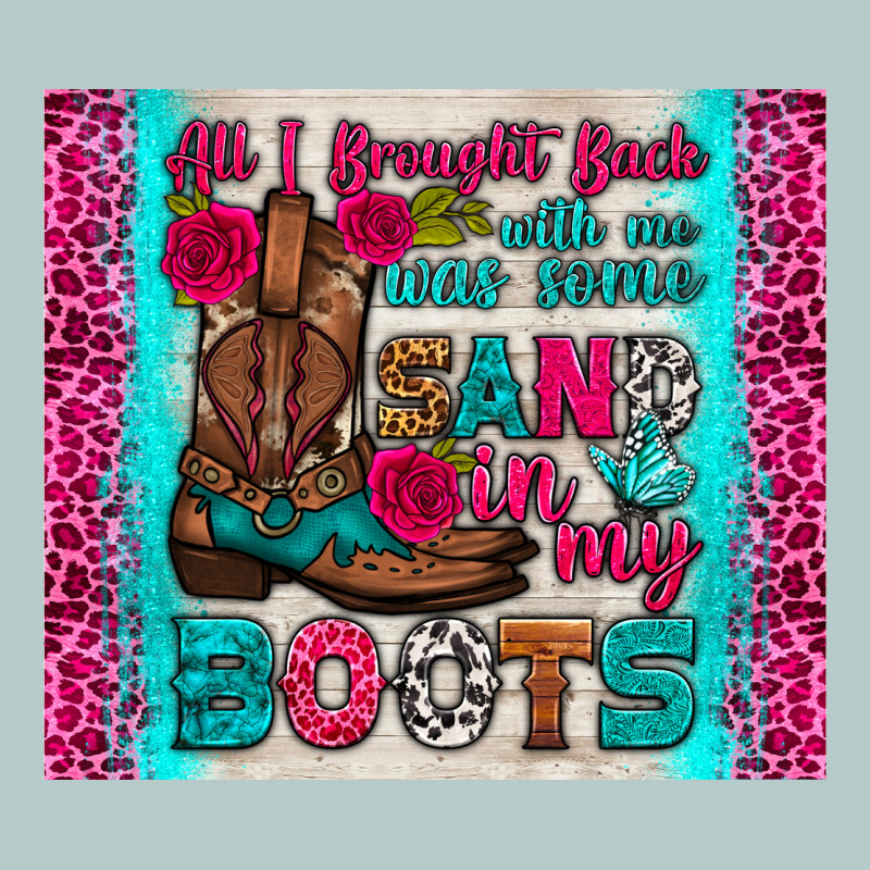 All I Brought Back With Me Was Some Sand In My Boots Tumbler Heavy Core Tee by HRA Design Shop | Teevron