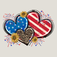 American Flag Heart Heavy Core Tee | Teevron