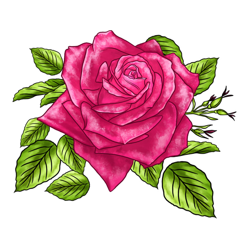 Perfume Delight Rose Zipper Hoodie by LillyAllenDesigns | Teevron