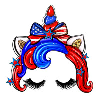 4th of july unicorn | Teevron