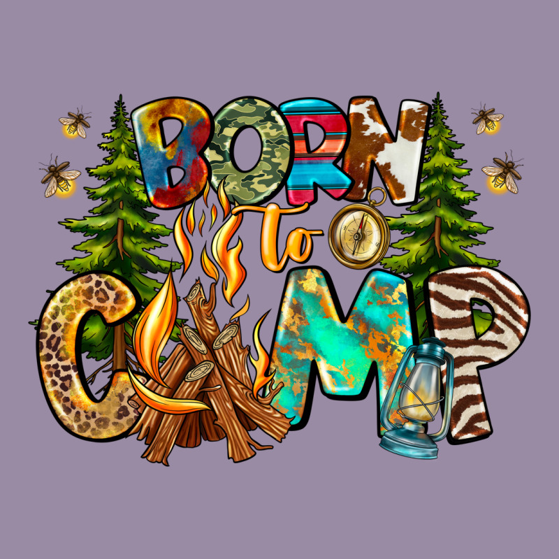 Born To Camp Classic Tee by CowhideDigitalArt | Teevron