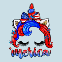 4th Of July 'merica Unicorn Ladies Tee | Teevron