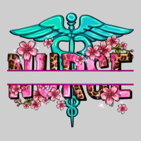 Floral Nurse Preview Premium Tee | Teevron