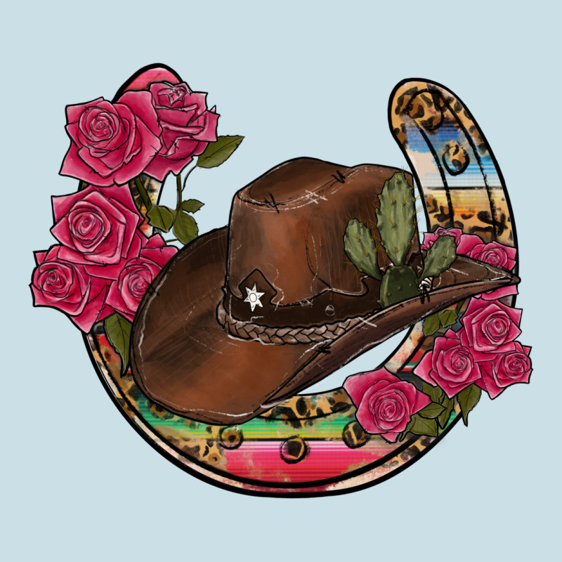 Western Serape Horseshoe Ladies Tee by RanaPortraitStore | Teevron
