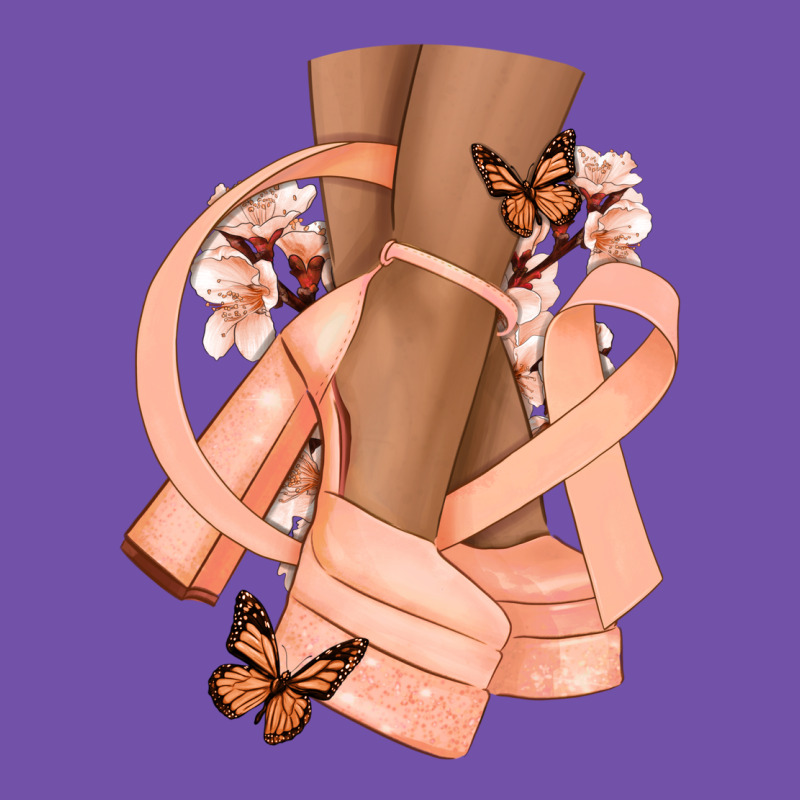 Cancer Diva Peach Ribbon Premium Sweatshirt by NancyCooperArtShop | Teevron