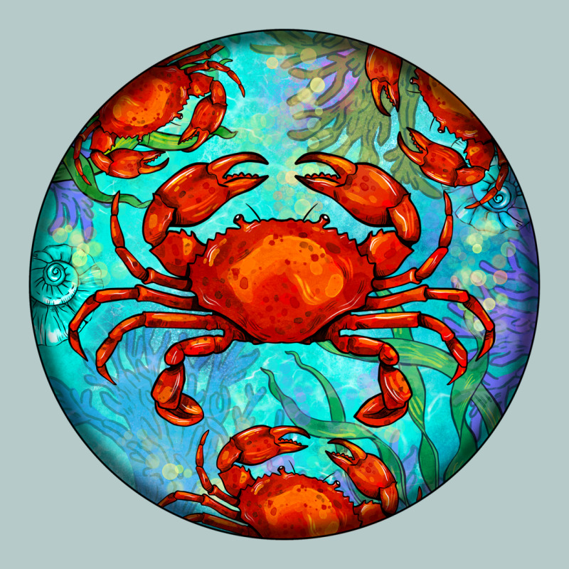 Crab Heavy Core Tee by BarkalooDesign | Teevron