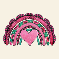 Valentines Day Pink Gemstones Rainbow Vintage Tee | Teevron