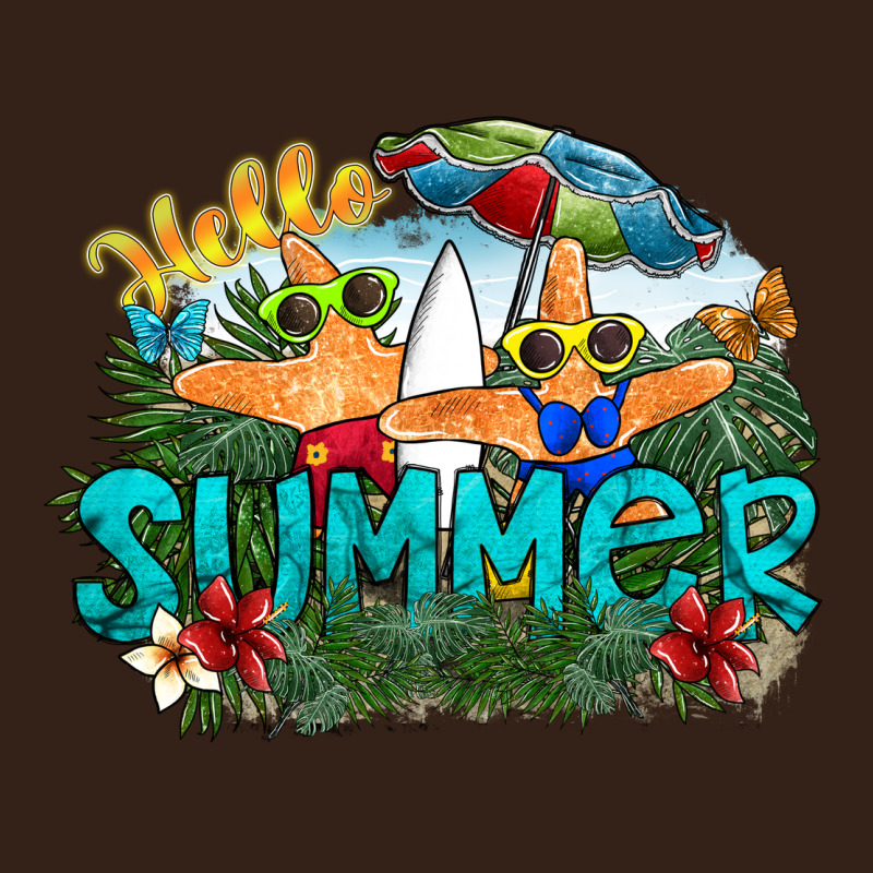 Hello Summer Heavy Core Tee by SublimationCraftShop | Teevron