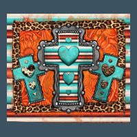 Turquoise Gemstone Crosses Urban Heavy Tee | Teevron