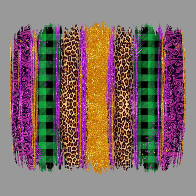 Mardi Gras Western Brush Stroke Vintage Hoodie by Artiststas | Teevron