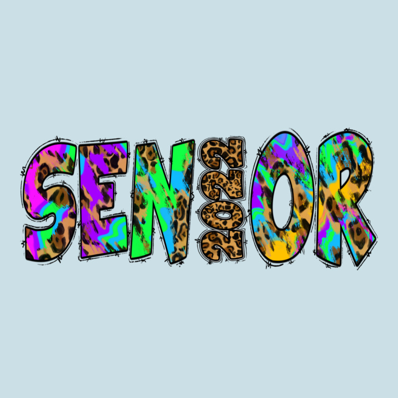 Senior 2022 Tie Die Leopard Ladies Tee by RanaPortraitStore | Teevron