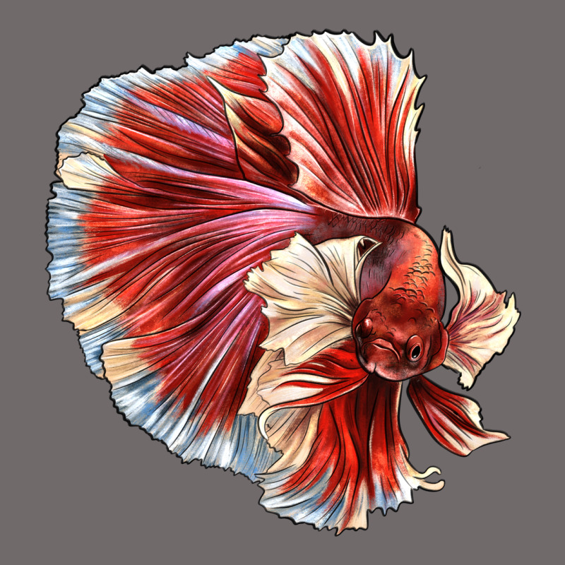 Betta Fish Urban Heavy Tee by LillyAllenDesigns | Teevron