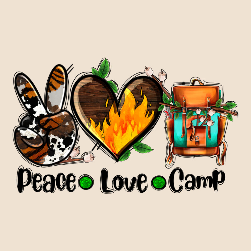 Peace Love Camp Ado Urban Heavy Tee by AdoDesignShop | Teevron