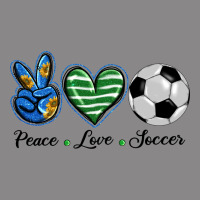 Peace Love Soccer Vintage Tee | Teevron