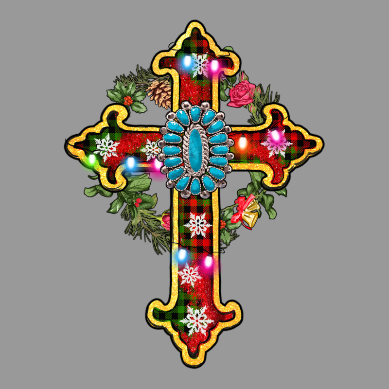 Christmas Cross Vintage Hoodie by AdoDesignShop | Teevron