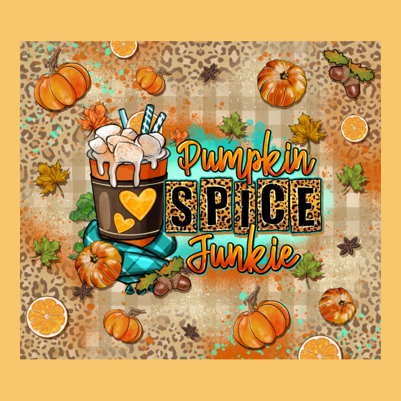 Pumpkin Spice Junkie Vintage Hoodie by RanaPortraitStore | Teevron