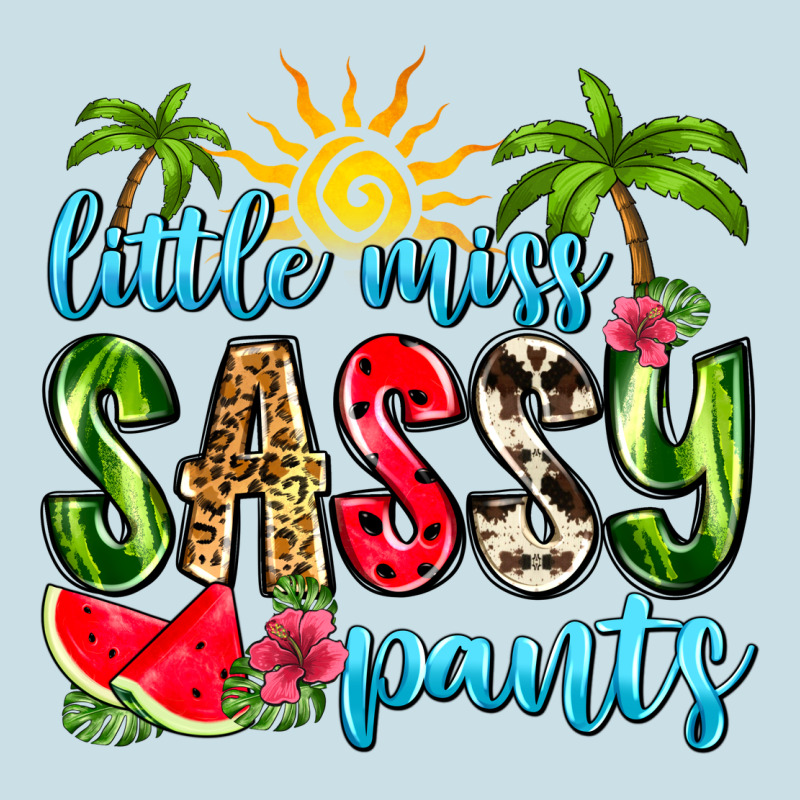 Little Miss Sassy Pants Ladies Tee by Zillion Design Studio | Teevron