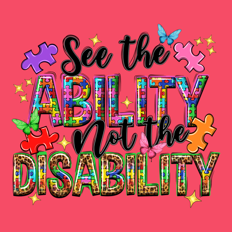 See The Ability Not The Disability Premium Sweatshirt by NancyCooperArtShop | Teevron