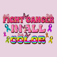 Fight Cancer In All Color Ladies Tee | Teevron