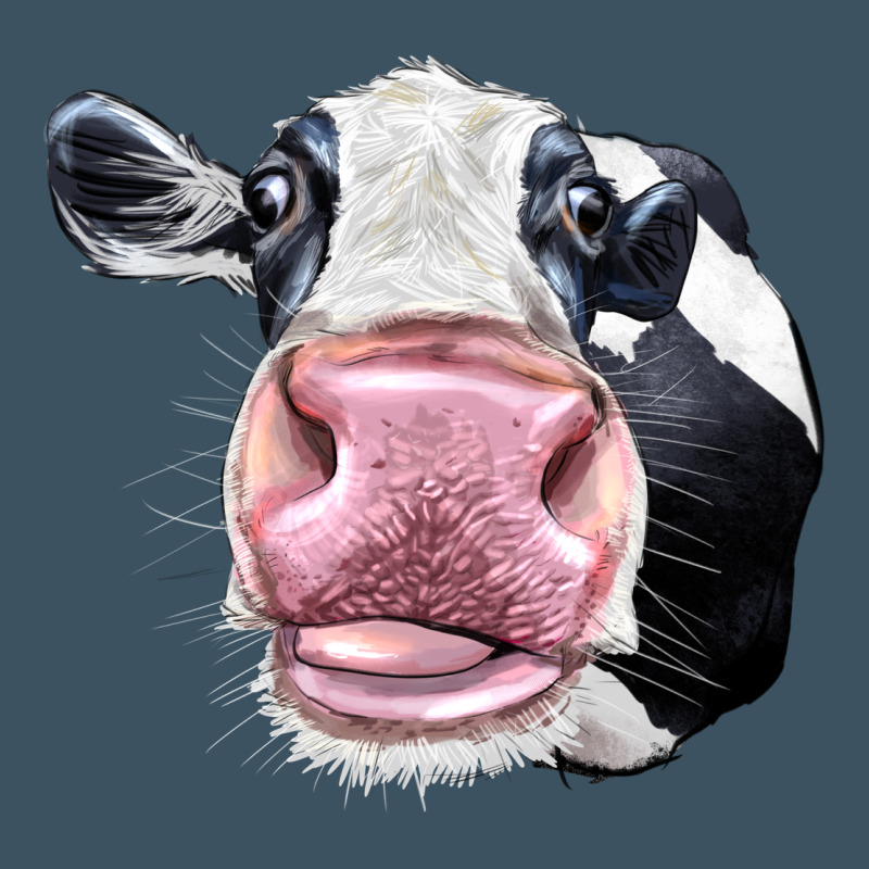 Cute Holstein Face Urban Heavy Tee by LillyAllenDesigns | Teevron