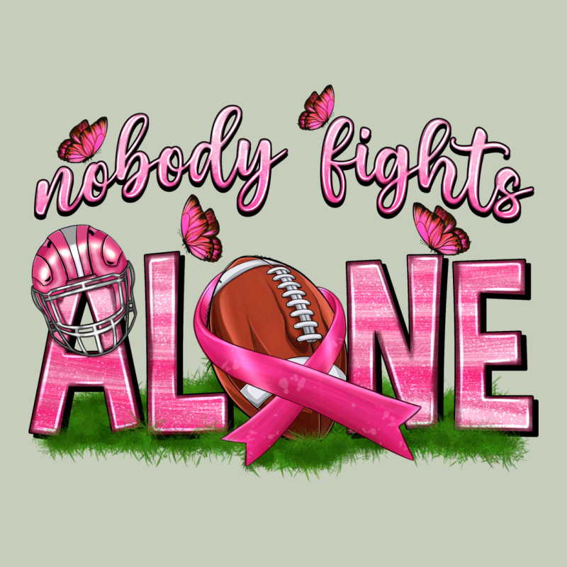 Football Nobody Fights Alone Ladies Tee by texasbilliewilder | Teevron