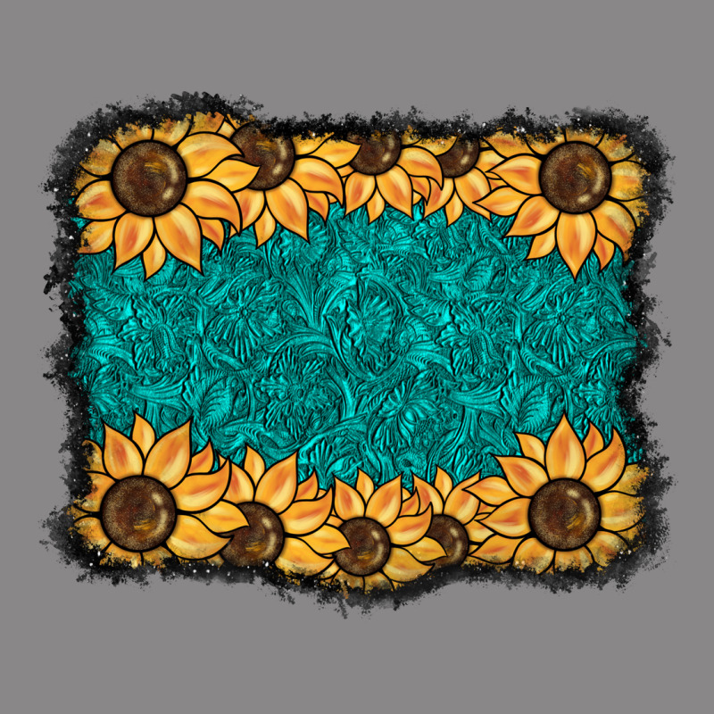 Sunflower Background Vintage Tee by BarkalooDesign | Teevron