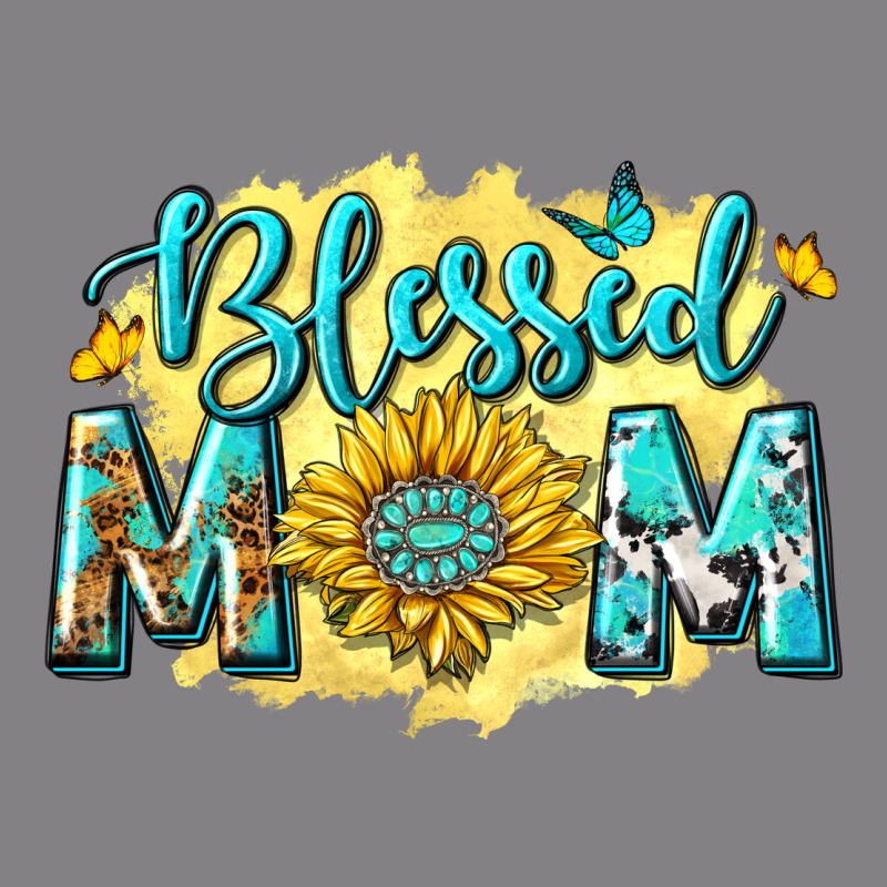Blessed Mom With Sunflowers Heavyweight Hoodie by texasbilliewilder | Teevron
