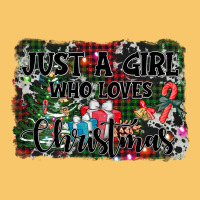 Just A Girl Who Loves Christmas Vintage Hoodie | Teevron