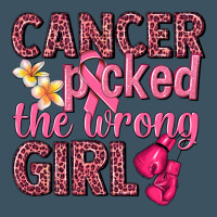 Cancer Picked The Wrong Girl Urban Heavy Tee | Teevron
