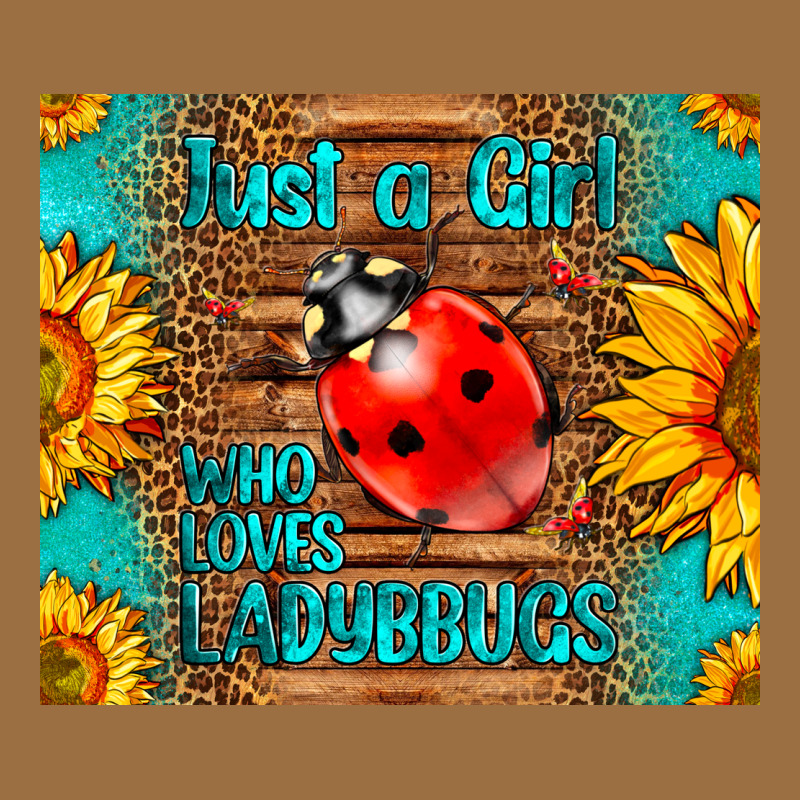 Just A Girl Who Loves Ladybugs Vintage Tee by LillyAllenDesigns | Teevron