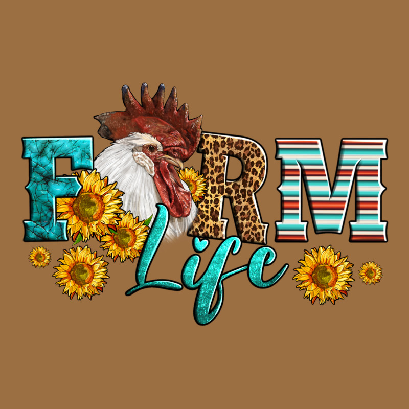 Western Farm Life Rooster Head Vintage Tee by LillyAllenDesigns | Teevron