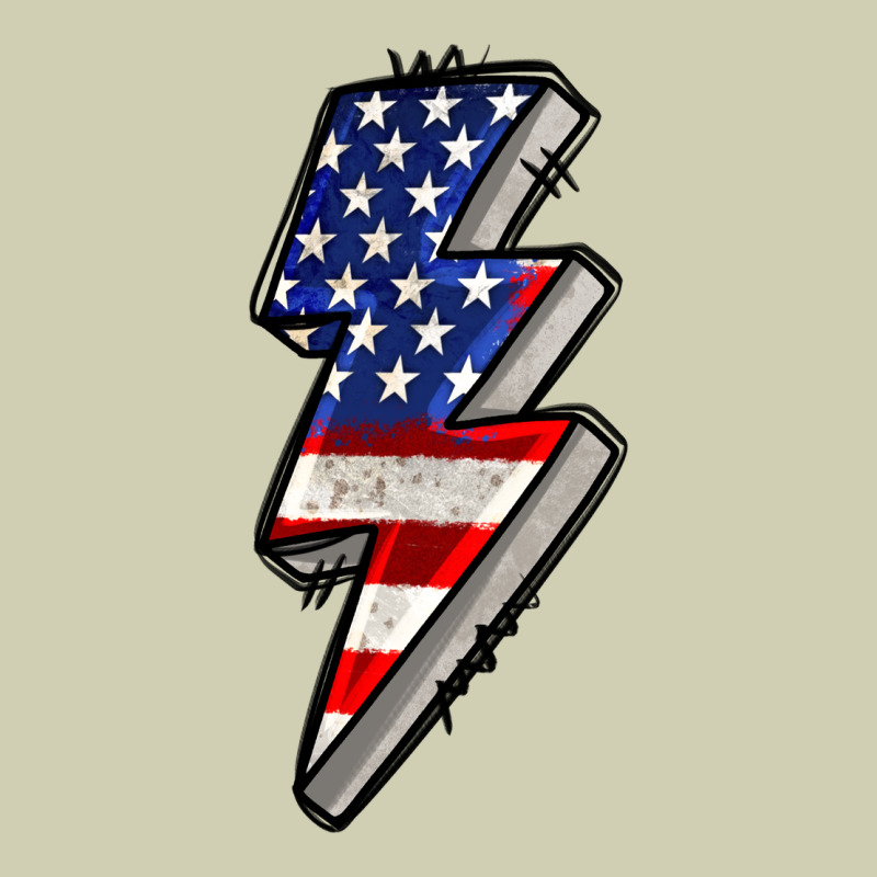 American Lightning Bold 4th Of July Heavy Core Tee by CowGirlArtShop | Teevron
