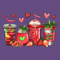 Strawberry Coffee Cups Vintage Hoodie | Teevron